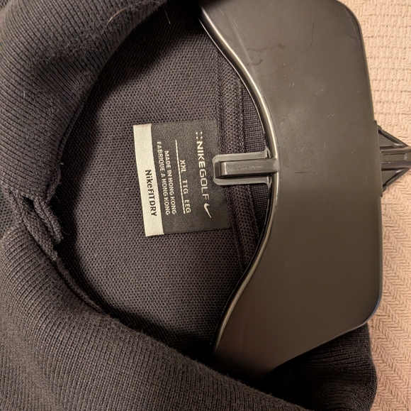 Men's Nike Golf Fit Dry Black Polo Shirt Size XX Large Coors Logo - Picture 4 of 5